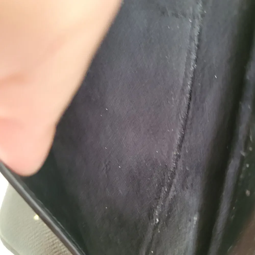Authentic Louis Vuitton LV Monogram Folio iPhone X Case Black‎ Phone Hard Cover